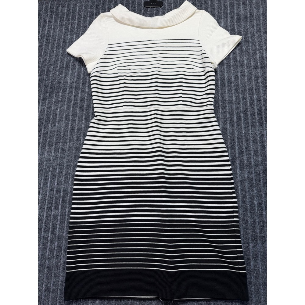 Talbots Sheath Dress Women 8 NWT Portrait Collar Nautical Preppy Classic Modest